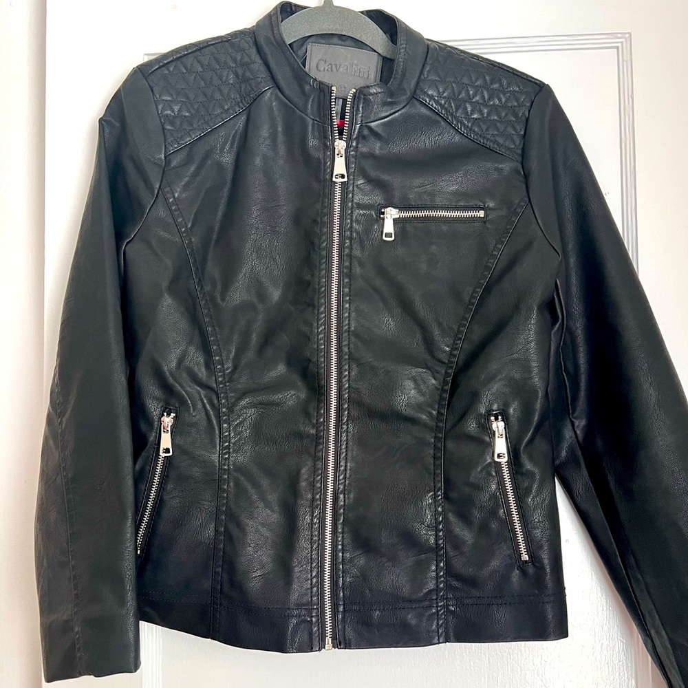 Faux Leather Jacket